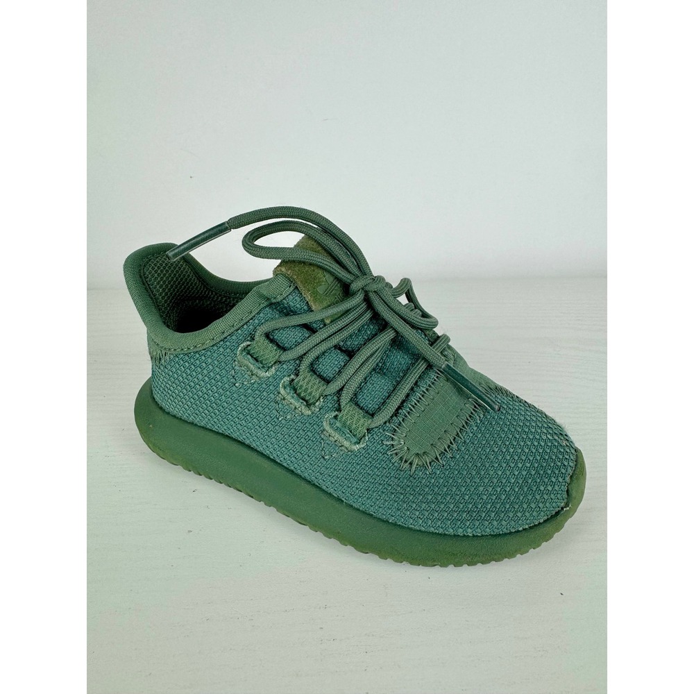 Adidas Originals Tubular Shadow Kids Sneakers Olive Green Toddler Size 6K